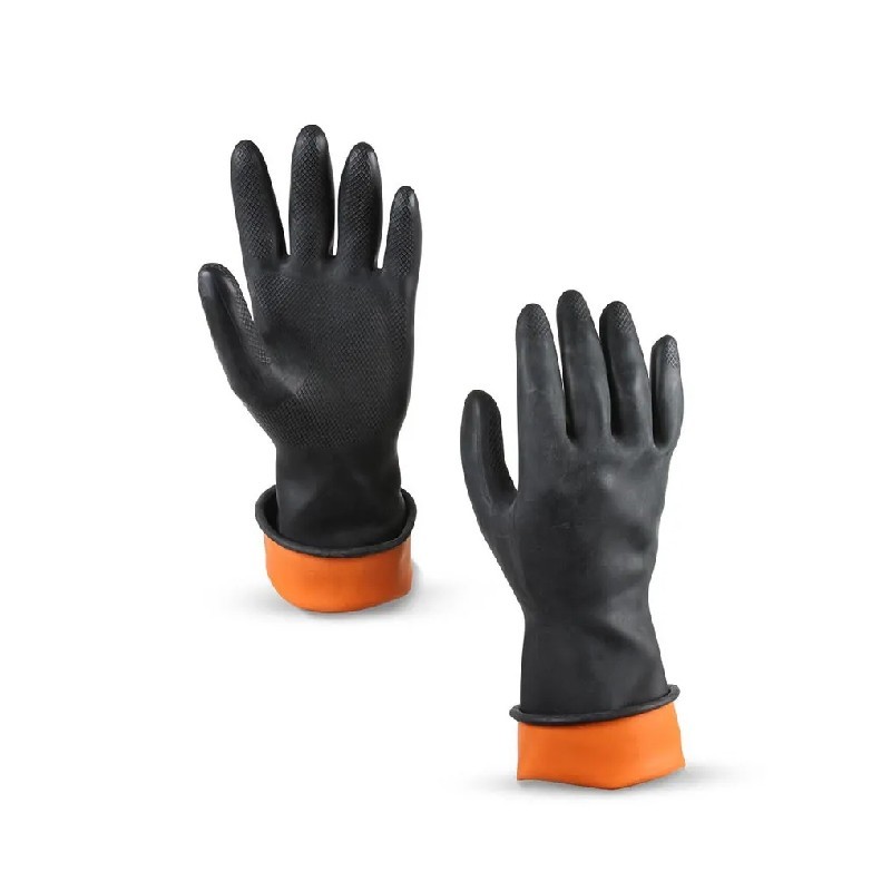 Guantes de Jebe Cortos